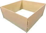 Getzoo Auslauf L (113x110 cm) ohne Fenster - Beige