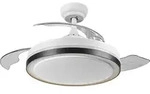 OSRAM LED-Deckenventilator Wei&szlig;, 49 cm ⌀, Warmwei&szlig;, 3000 K / 4000 K / 6500...