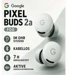 Google Pixel Buds 2a, Kabellos, Anrufe/Musik, Kopfh&ouml;rer, Grau - Grau