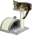 PawHut Kratzbaum 46 cm Kleiner Katzenturm mit H&ouml;hle, Spielball, Sisal-Seil,