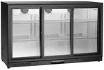 Bark&uuml;hlschrank 270 Liter 3 Schiebet&uuml;ren 1340 x 530 x 860mm - Schwarz