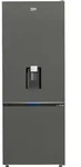 Beko B1RCNE534DG Kombi-K&uuml;hlschrank mit Gefrierfach, freistehend, 475 L,