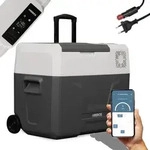 AREBOS 39L Kompressor K&uuml;hlbox mit Rollen | bis -20&deg;C | 12/24V & 230V