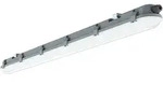 LED Wannenleuchte, Tageslicht, IP65, grau, L 120cm - Grau