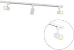 QAZQA - Modern Modernes 1-Phasen-Schienensystem I Spotlight I Deckenspot I