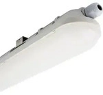 LED Feuchtraumleuchte 120cm 36W IP65 Verbindbar 4000K Neutralwei&szlig; - Grau