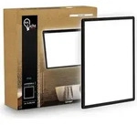 B.K.Licht LED Panel Flach 42x42cm Eckig 22W 3000lm 4000K Neutralwei&szlig;