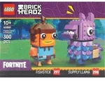 LEGO&reg; BrickHeadz 40881 Vorratslama und Fischst&auml;bchen Figuren