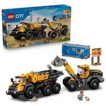LEGO City Kipplaster und Schaufellader Spielzeuge - Baustellenfahrzeuge mit
