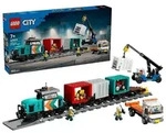 LEGO City Hafeng&uuml;terzug mit Kran und LKW, Bausatz, 7 Jahr(e), Kunststoff, 803