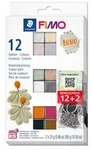FIMO soft Materialpackung "Boho Effekt", 12 Farben - Bunt