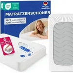 Blumtal Wasserdichter Matratzenschoner 140x200cm - , Atmungsaktive...