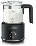 Arendo Elektrischer Milchaufsch&auml;umer 500 ml Glasbeh&auml;lter, hei&szlig;er & kalter