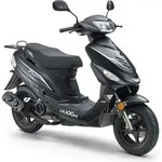 LuXXon Motorroller Prime 2, 50 ccm, 45 km/h, Euro 5, 10 Zoll, Automatik,