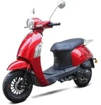 Motorroller Massimo 50ccm 25km/h Euro 5, rot GT Union - Rot