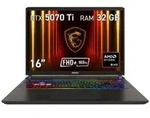 MSI Vector A16 HX A8WHG-062XES, AMD RyzenTM 9, 2,4 GHz, 40,6 cm (16"), 1920 x 1200
