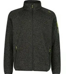 CMP Herren schweres Fleecejacke Knit-Tec 58 - Gr&uuml;n - 58