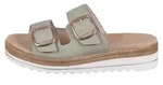 Remonte Pantoletten Pantoletten Leder - Braun/Wei&szlig; - 36