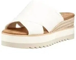 TOMS Pantoletten Pantoletten Textil - Wei&szlig; - 42
