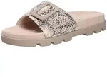 Rohde Damen Pantolette beige Gr&ouml;&szlig;e EUR 36 - Beige - 36