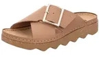 Rohde Damen Pantolette aus Nubukleder mit Plateausohle Alassio 6220, Gr&ouml;&szlig;e:37 EU,