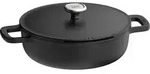 BergHOFF Leo Phantom, Rund, Schwenkpfanne, Schwarz, Aluminium, 200 &deg;C, Aluminium -