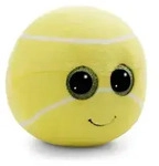 NICI Kuscheltier GLUBSCHIS Tennisball Dennis - Gelb/Wei&szlig;