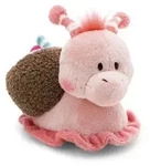 NICI Pl&uuml;sch Schnecke Kokosnuss rosa 15cm