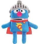 Schmidt Spiele Pl&uuml;sch Stofftier Sorgenfresser Sesamstrasse Super-Grobi 28 cm 42560