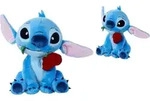 SIMBA DISNEY Stich mit Rose 25cm 587-0178 - Blau
