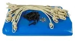 Ubbink Winter- und Sicherheitsplane - 550g - 250x450 cm - Norm NF P 90-308
