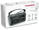 Thomson Notfallradio RT280 Solar Taschenlampe Powerbank grau TH390285 - Transparent