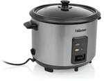 Tristar RK-6148, Schwarz, Silber, 1,8 l, Tasten, 0,8 m, Edelstahl, Glas -