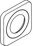 Hansgrohe Rosette f&uuml;r Griff Waschtischmischer Unterputz Axor Citterio M Chrom -