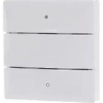 Theben iON 102 KNX Tastsensor, 2 Tasten, 2 Status-LEDs, Temperatursensor, wei&szlig;