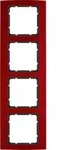 Berker 10143012, Anthrazit, Rot, Aluminium, Schraubenlos, Berker, Matte, B.3