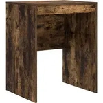 vidaXL Schreibtisch Ger&auml;ucherte Eiche 60 x 50 x 76 cm - Braun