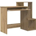 vidaXL Schreibtisch Artisan-Eiche 106 x 41 x 88.5 cm Holzwerkstoff - Braun