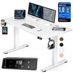 CASARIA&reg; H&ouml;henverstellbarer Schreibtisch elektrisch 160 x 70 cm mit Wireless