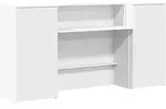 vidaXL Empfangstheke Wei&szlig; 200x50x103,5 cm Holzwerkstoff - Wei&szlig;