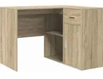 vidaXL Eck-Schreibtisch mit Schubladen Sonoma-Eiche 102 x 88 x 75 cm - Braun