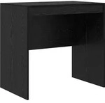 vidaXL Schreibtisch Schwarz Eichen-Optik 80 x 50 x 76 cm - Schwarz