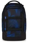 Satch Pack Schulrucksack Einzeln Seismic Blue - Schwarz