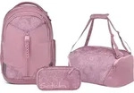 Satch, Schulrucksack-Set MATCH Magnolia Dream 3-teilig, ab 5. Klasse - Rosa