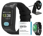 One Button Phone Senioren Smartwatch SOS Notrufuhr GPS Sturzerkennung Aktuelle...