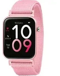 Tikkers Smart Watch Series 13 Fabric Strap Pink Unisize Tikkers - Rosa