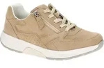 Gabor ROLLINGSOFT Damenschuhe - bequeme Schn&uuml;r- Halbschuhe beige NEU - Beige -...