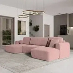 Masseno Ecksofa SENTUM K mit Schlaffunktion U-Form, Sofa mit Bettkasten,