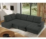 MKS MEBLE Ecksofa Wohnlandschaft U-Form, Sofa mit Schlaffunktion, Schlafsofa mit
