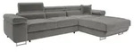 MIRJAN24 Ecksofa Torezio Mini, Stilvoll Eckcouch mit Bettkasten und...